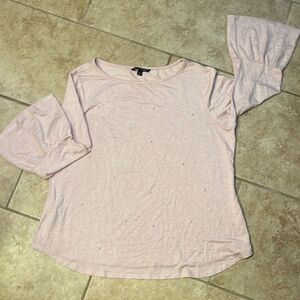 Pale pink shirt